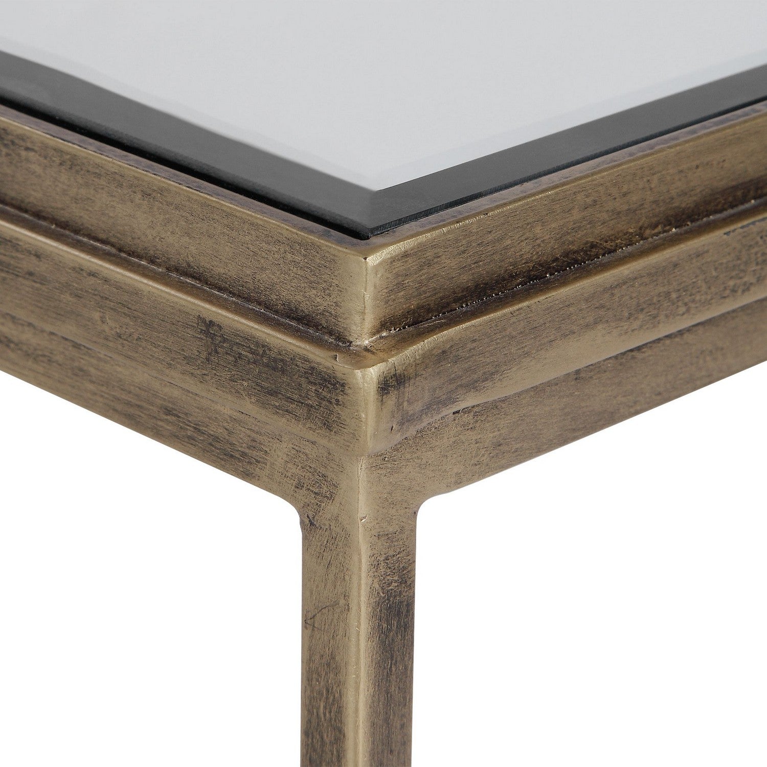 Uttermost - 24908 - Nesting Tables, Set/3 - India - Antique Brushed Gold