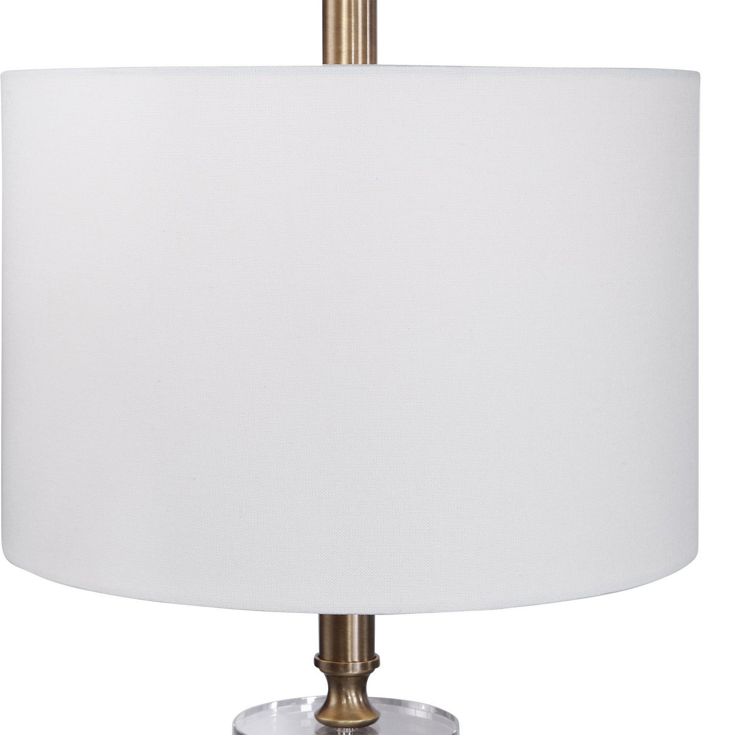 Uttermost - 28196-1 - One Light Floor Lamp - Maud - Antique Brass