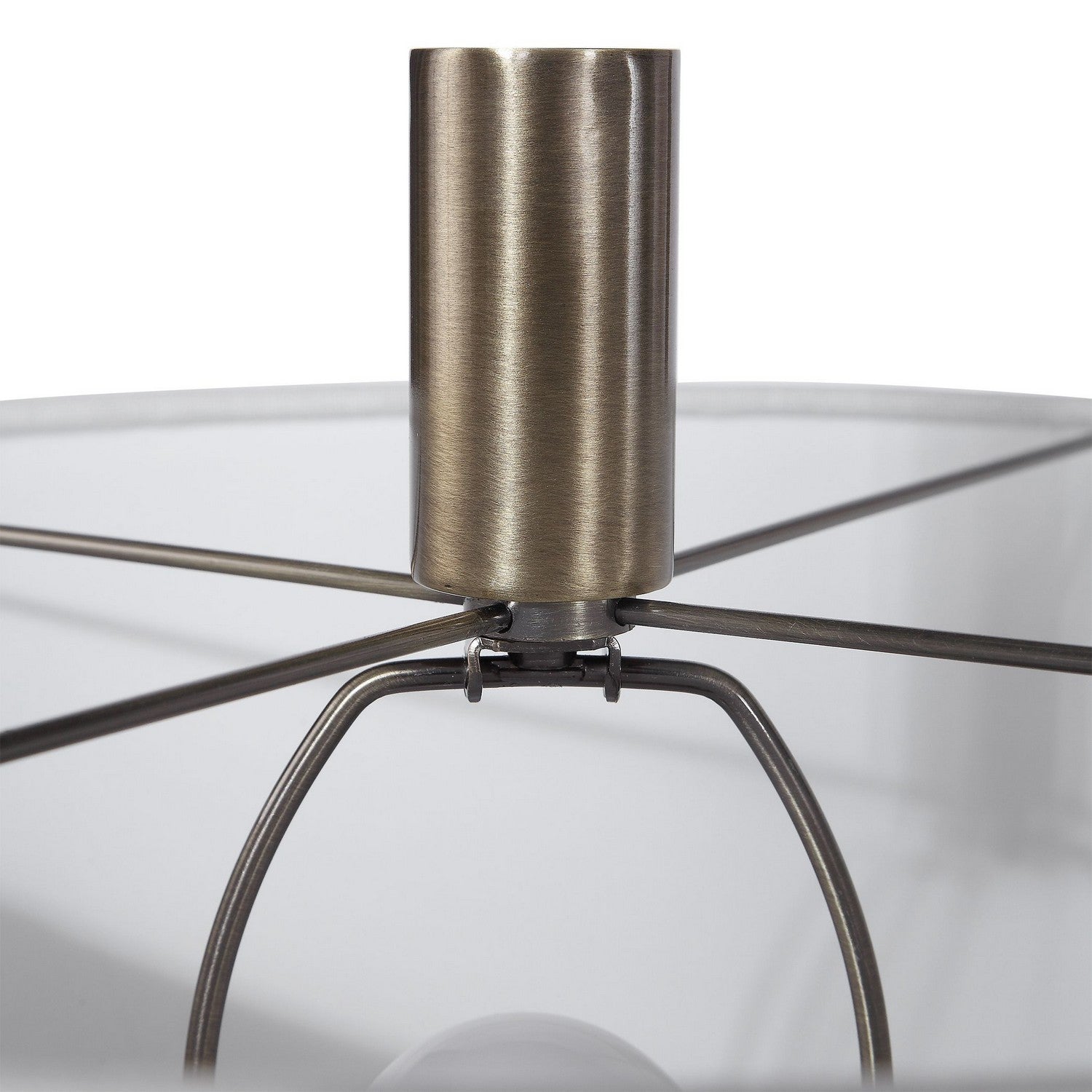 Uttermost - 28197 - One Light Floor Lamp - Minette - Antique Brass