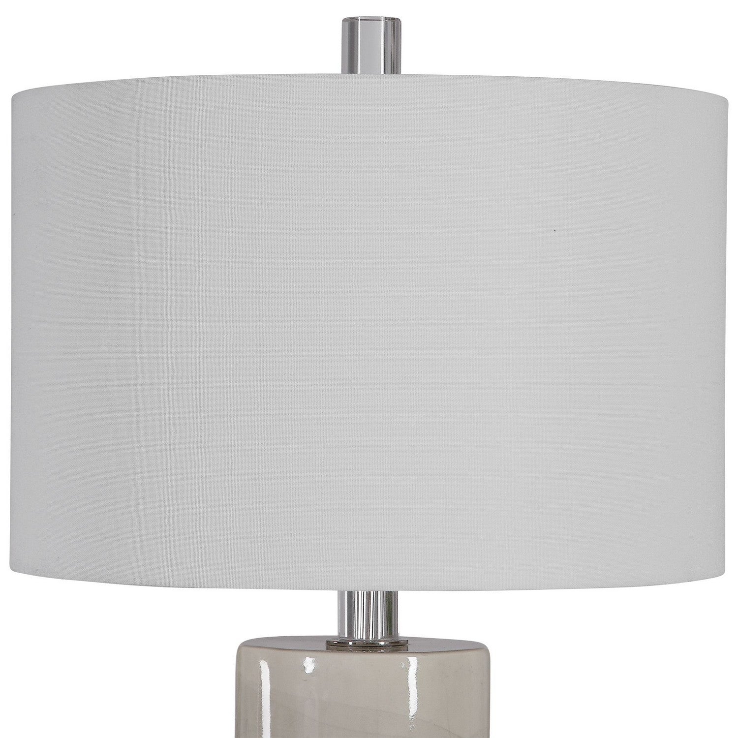 Uttermost - 28214 - One Light Table Lamp - Zesiro - Polished Nickel