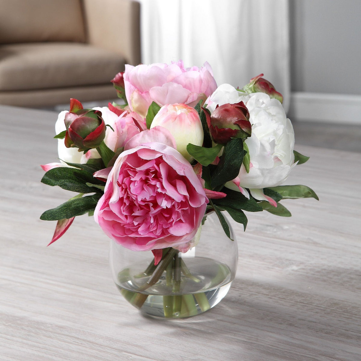 Uttermost - 60145 - Bouquet - Blaire - Pink And Cream
