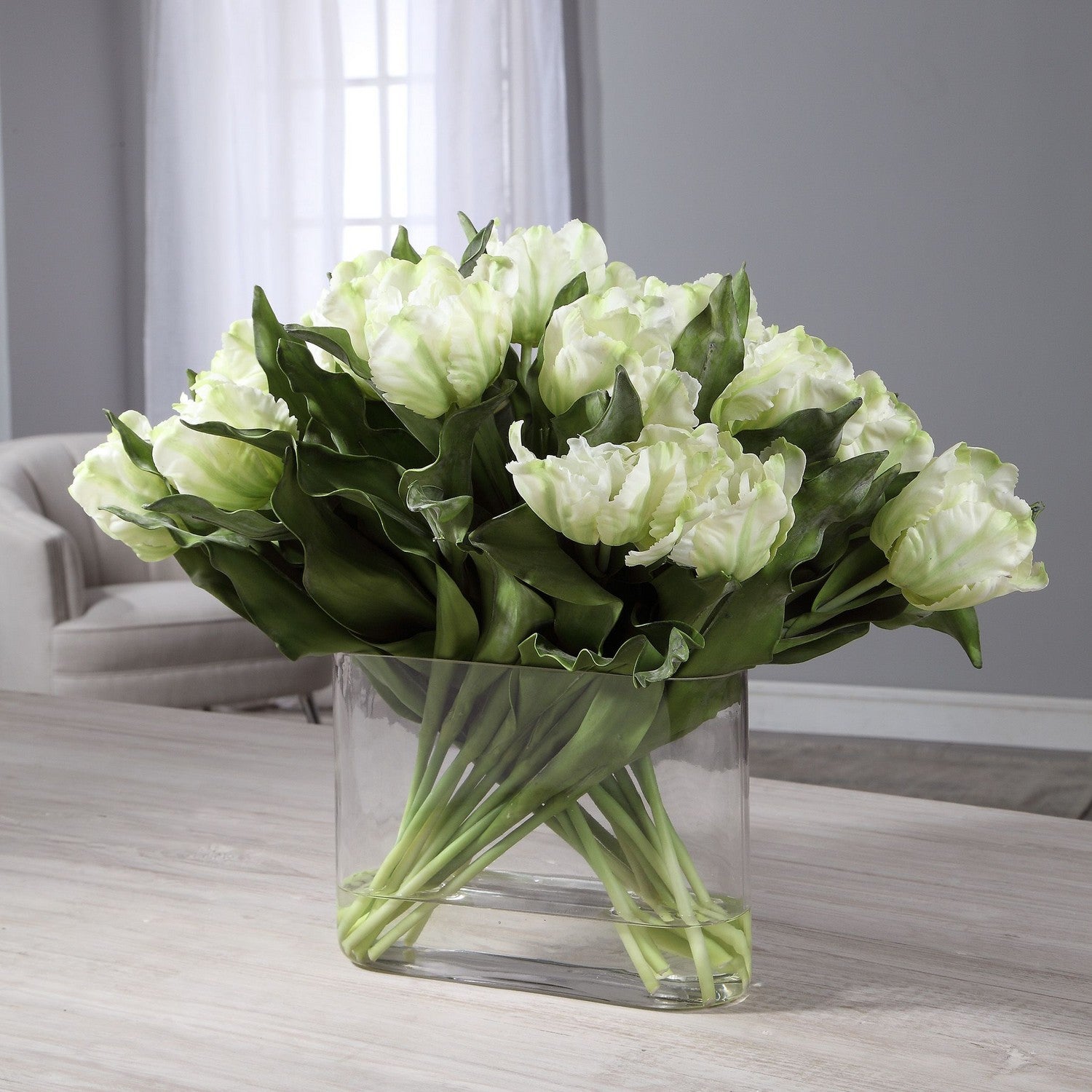 Uttermost - 60156 - Centerpiece - Kimbry - White