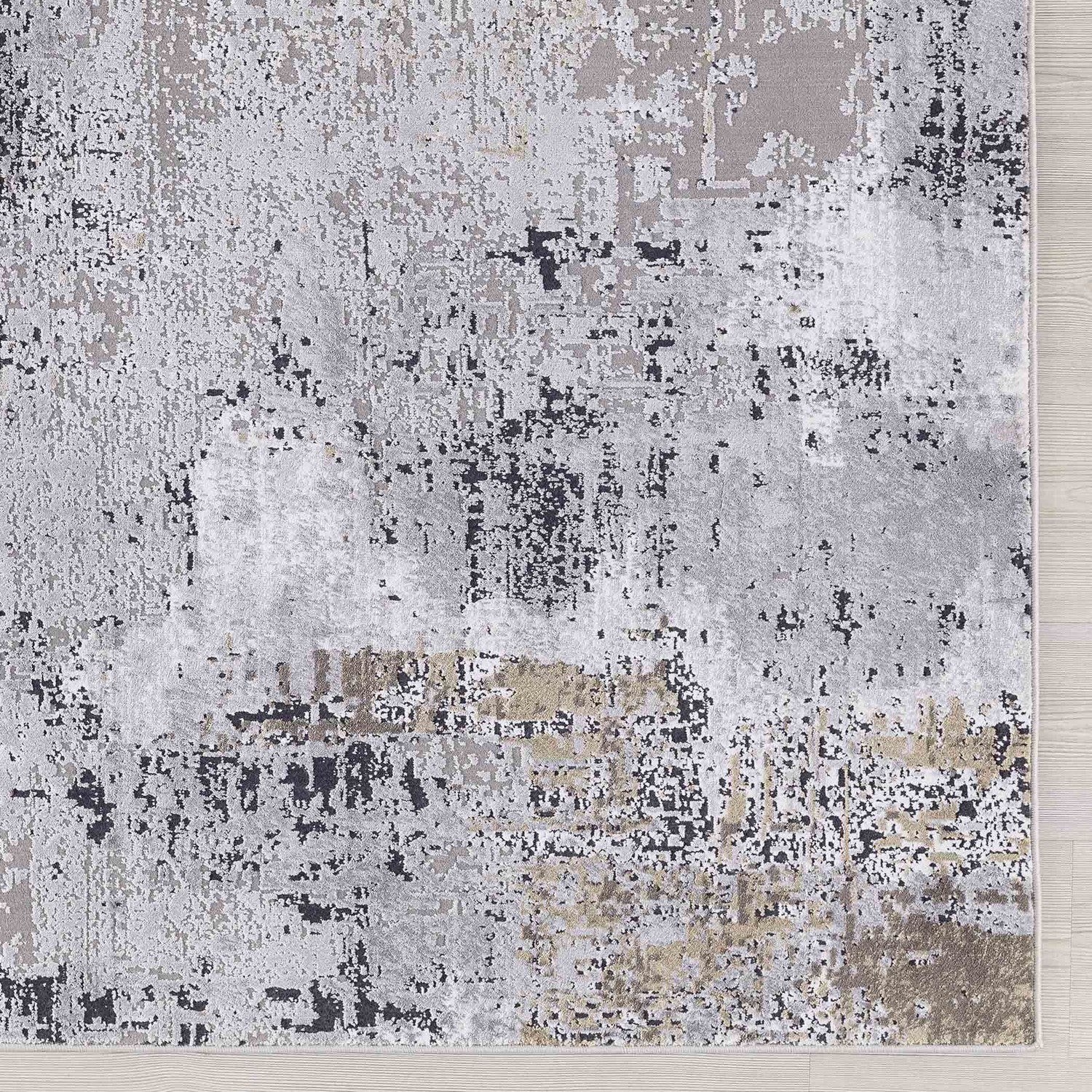 Uttermost - 71505-9 - Rug - Hampton - Beige, Indigo Blue, And Light Gray