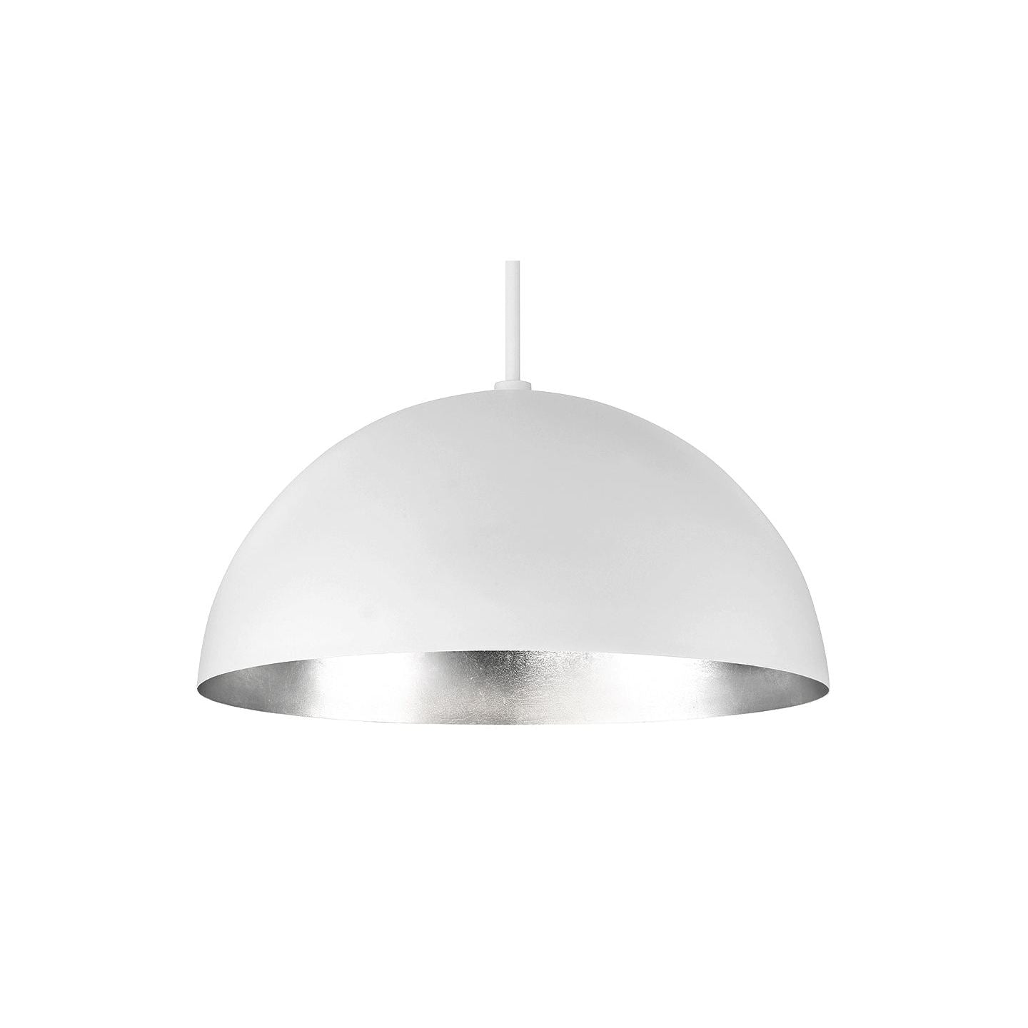 Modern Forms - PD-55735-SL - LED Pendant - Yolo - Silver Leaf/White