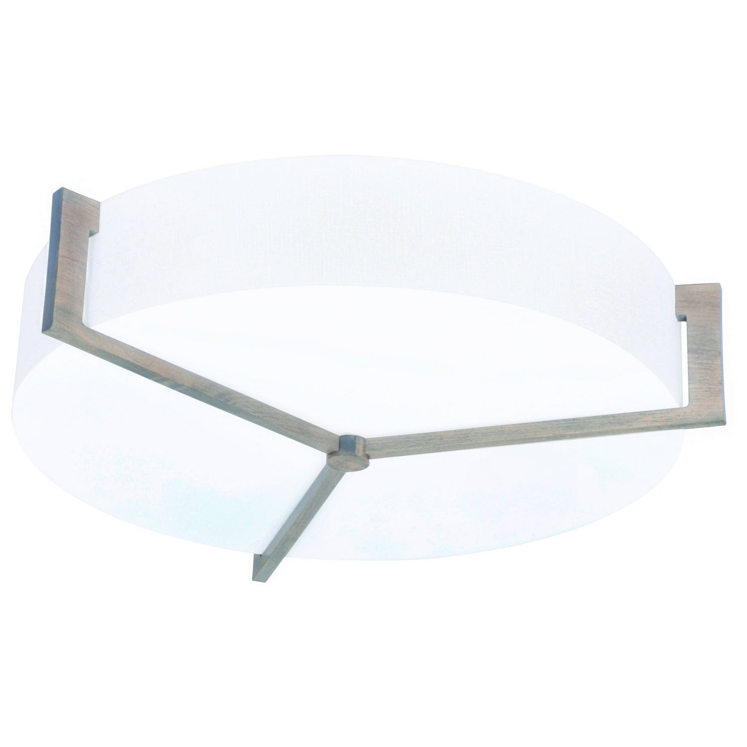 AFX Lighting - APF1932LAJUDWG-LW - LED Flush Mount - Apex - Linen White/Weathered Grey