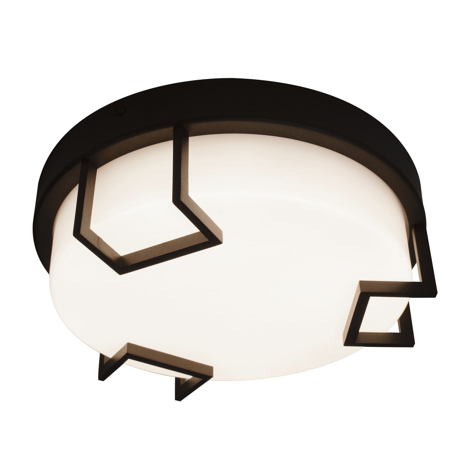 AFX Lighting - BMF1228LAJD2BZ - LED Outdoor Flush Mount - Beaumont - Textured Bronze