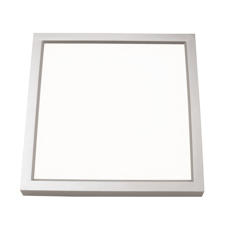 AFX Lighting - EGSF0407L30D1SN - LED Flush Mount - Edge Square - Satin Nickel