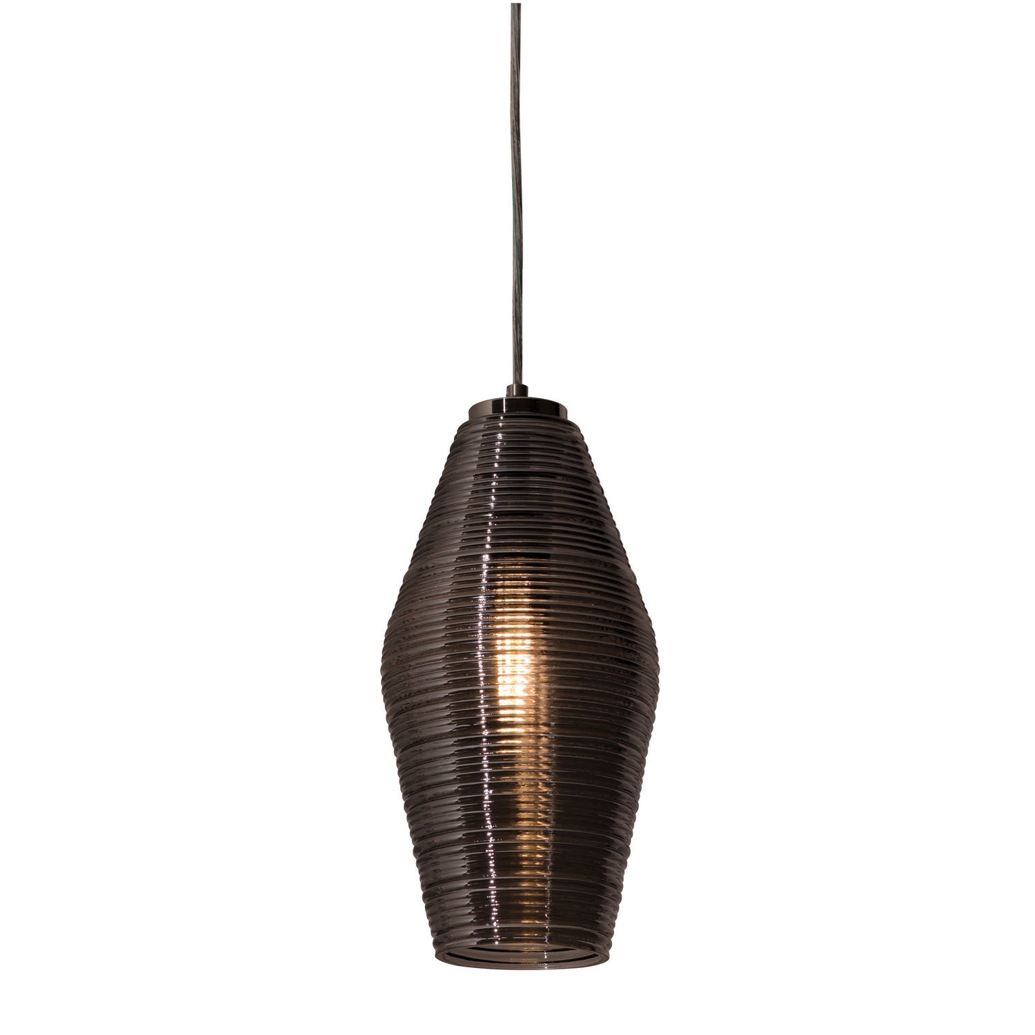 AFX Lighting - MLAP13SM - One Light Pendant - Mila - Satin Nickel