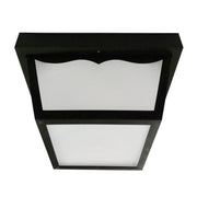 AFX Lighting - OCFW70050LBK - LED Outdoor Flush Mount - Olden - Black