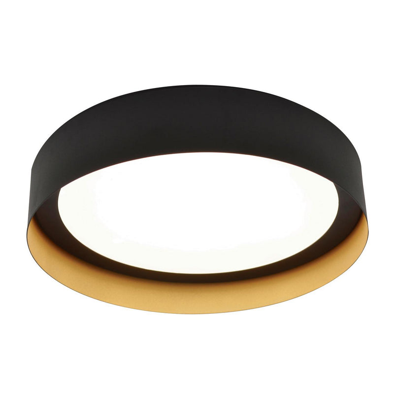 AFX Lighting - RVF162600L30D2BKGD - LED Flush Mount - Reveal - Black and Gold