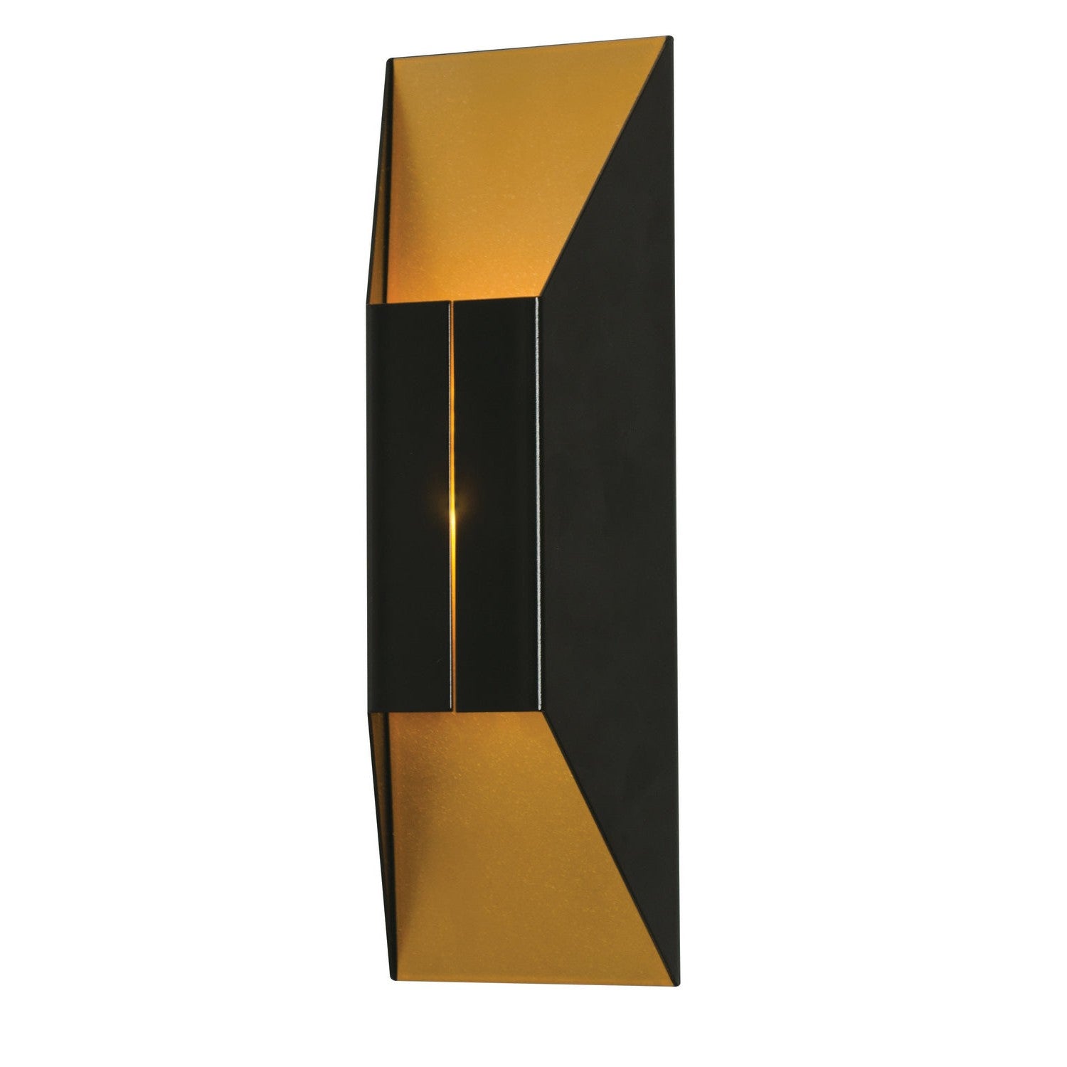 AFX Lighting - SUMS051413L30D1BK - LED Wall Sconce - Summit - Black and Gold