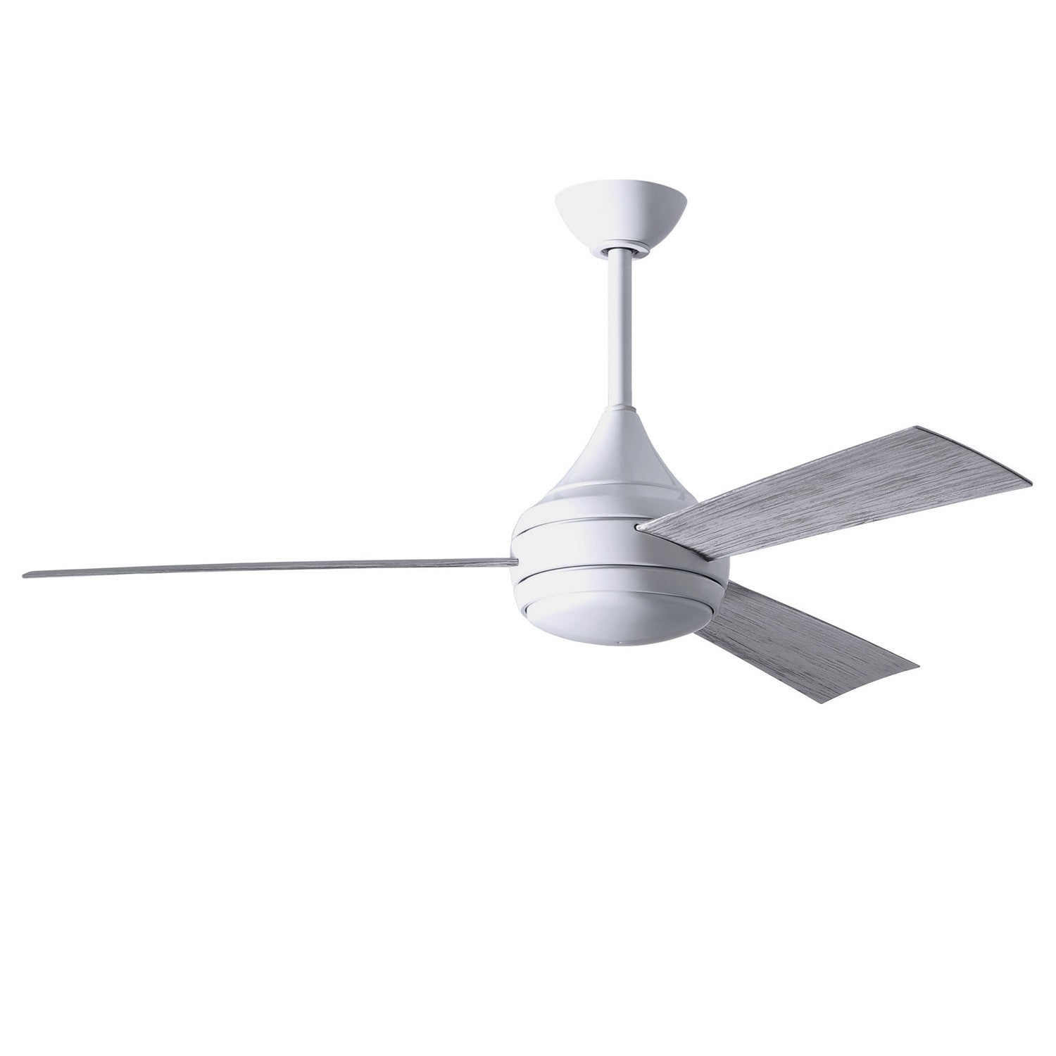 Matthews Fan Company - DA-WH-BW - 52"Ceiling Fan - Donaire - Gloss White