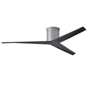 Matthews Fan Company - EKH-BN-BK - 56"Ceiling Fan - Eliza - Brushed Nickel
