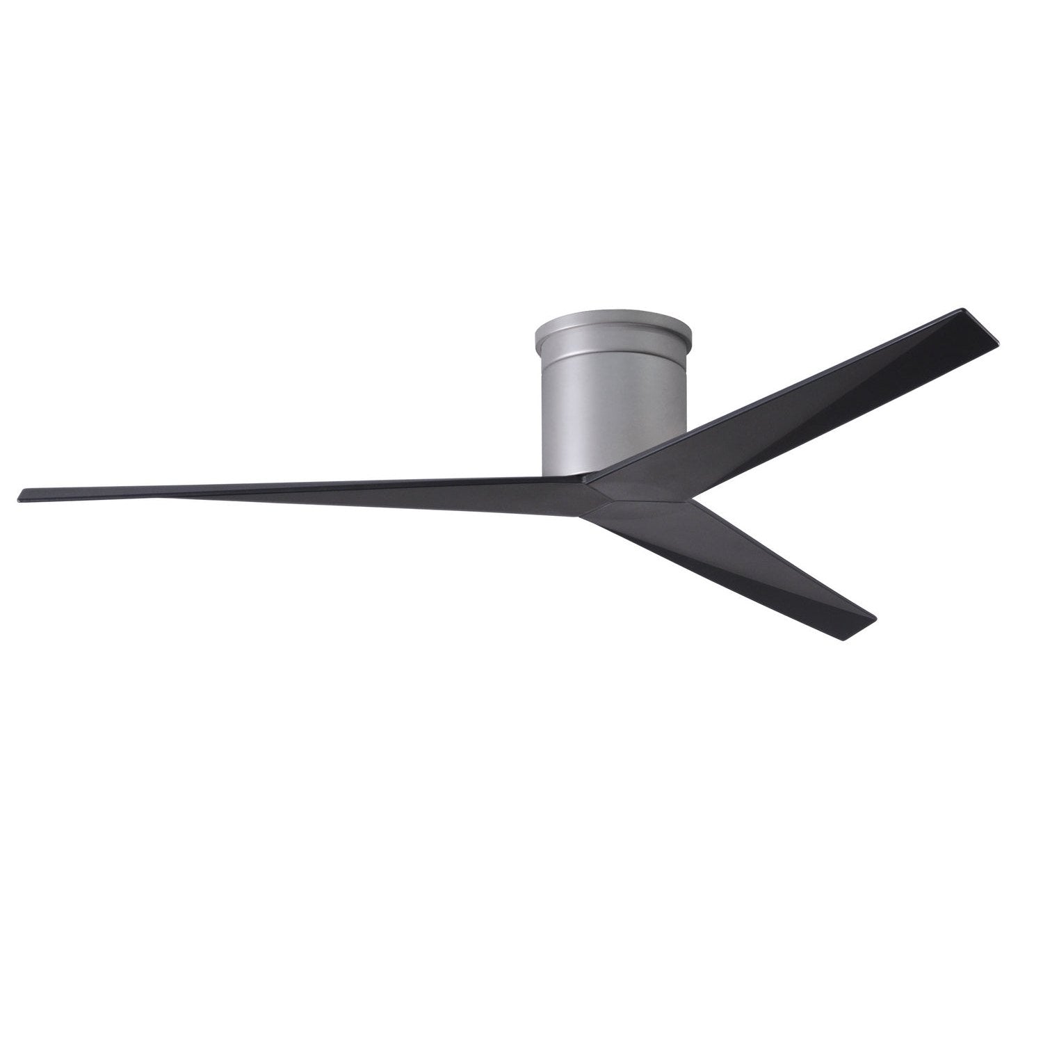 Matthews Fan Company - EKH-BN-BK - 56"Ceiling Fan - Eliza - Brushed Nickel