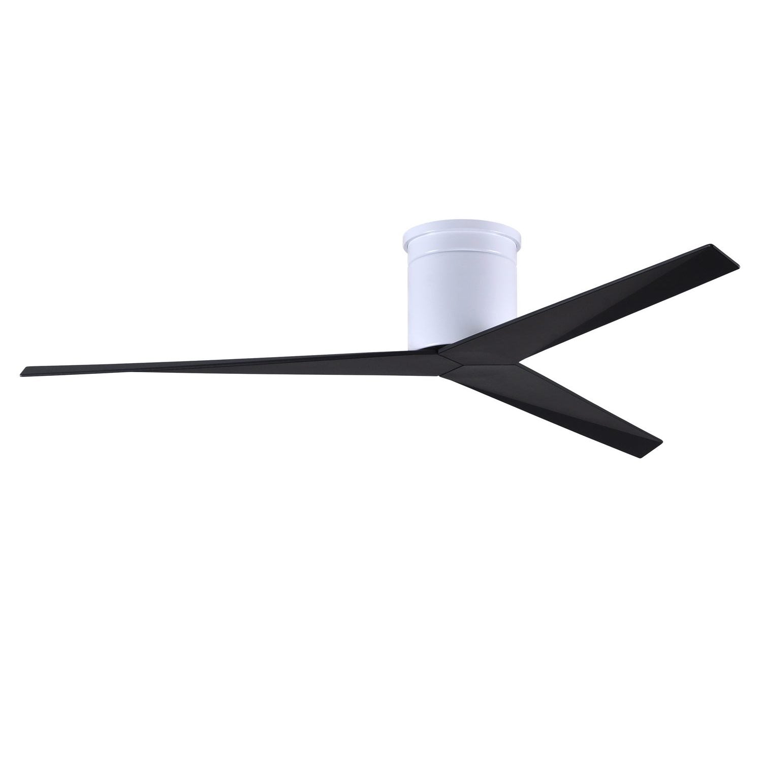 Matthews Fan Company - EKH-WH-BK - 56"Ceiling Fan - Eliza - Gloss White