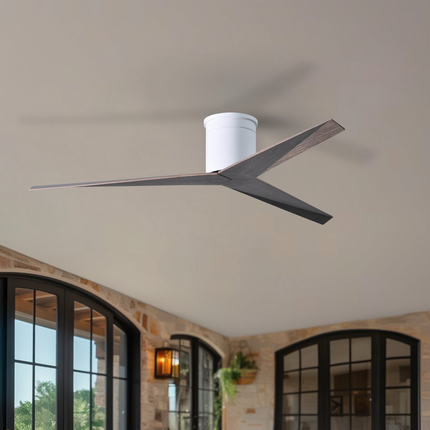 Matthews Fan Company - EKH-WH-OO - 56"Ceiling Fan - Eliza - Gloss White