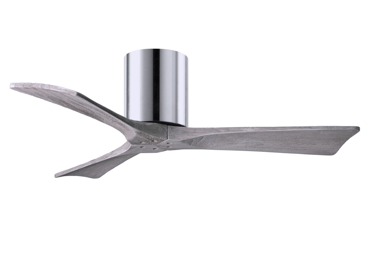 Matthews Fan Company - IR3H-CR-BW-42 - 42"Ceiling Fan - Irene-3H - Polished Chrome