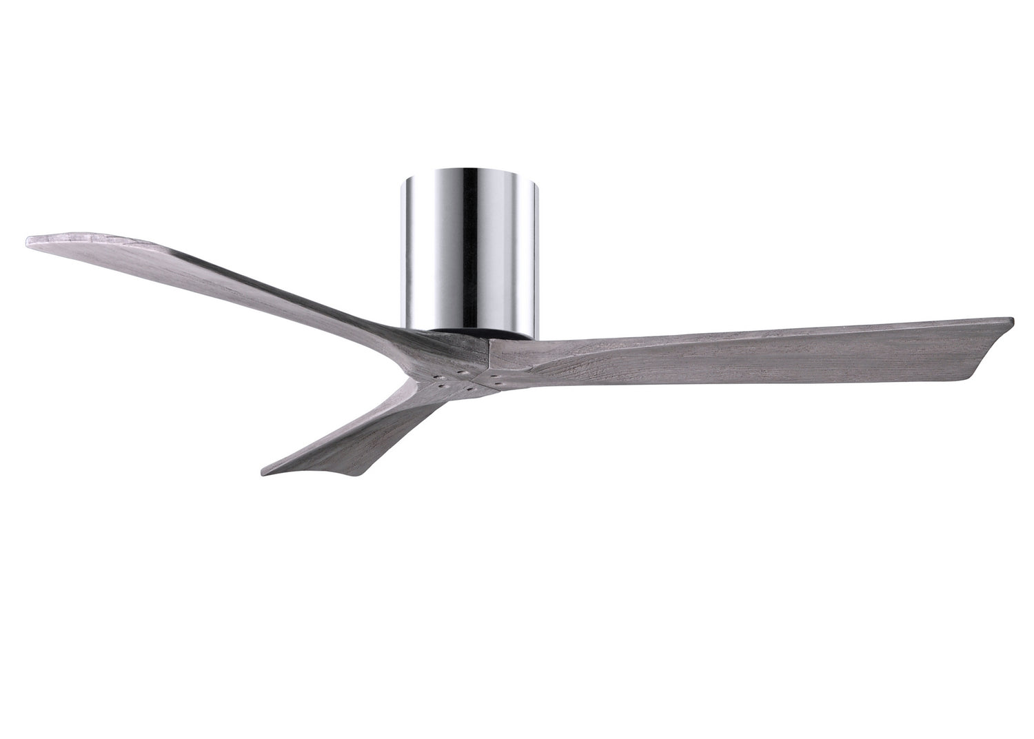 Matthews Fan Company - IR3H-CR-BW-52 - 52"Ceiling Fan - Irene-3H - Polished Chrome