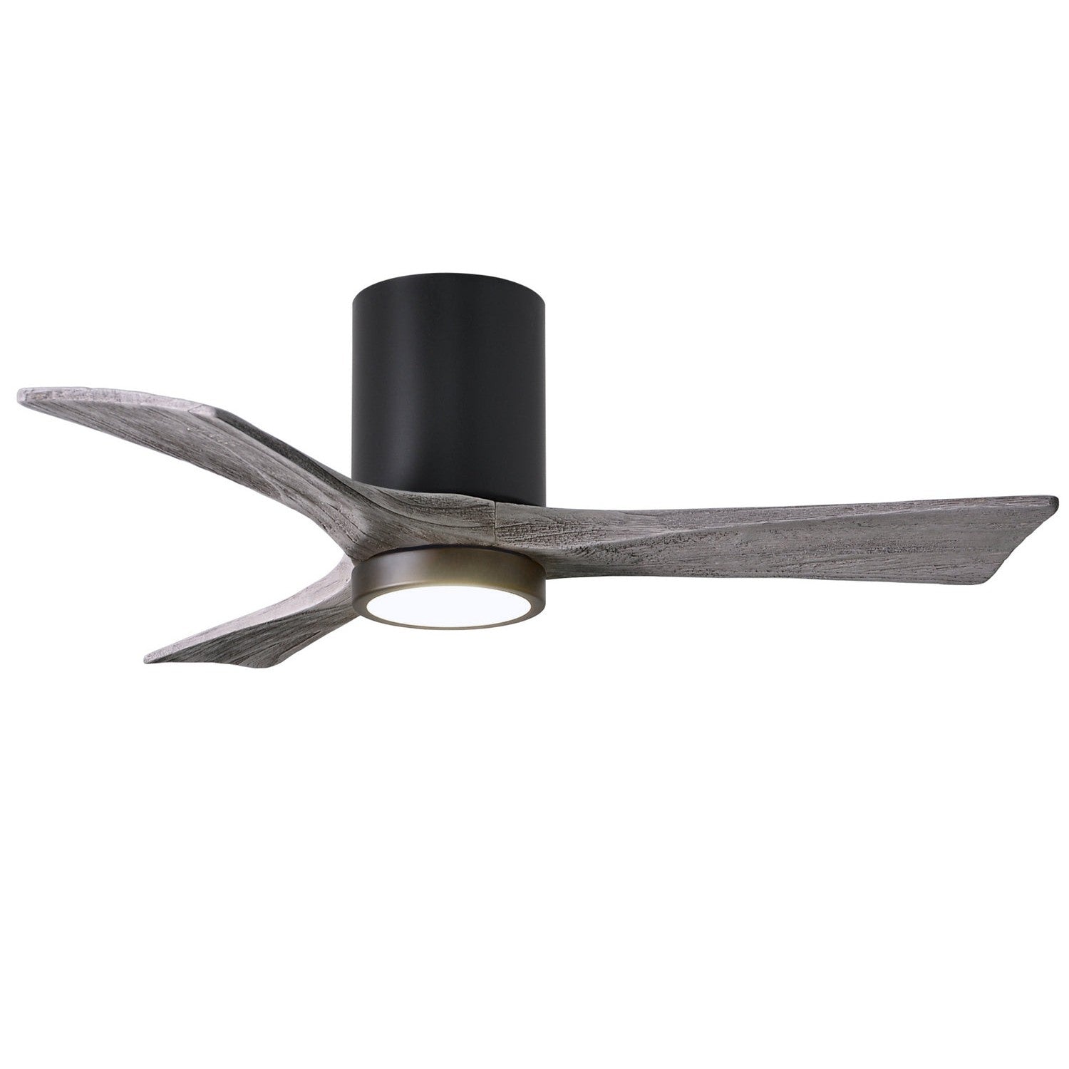 Matthews Fan Company - IR3HLK-BK-BW-42 - 42"Ceiling Fan - Irene-3HLK - Matte Black