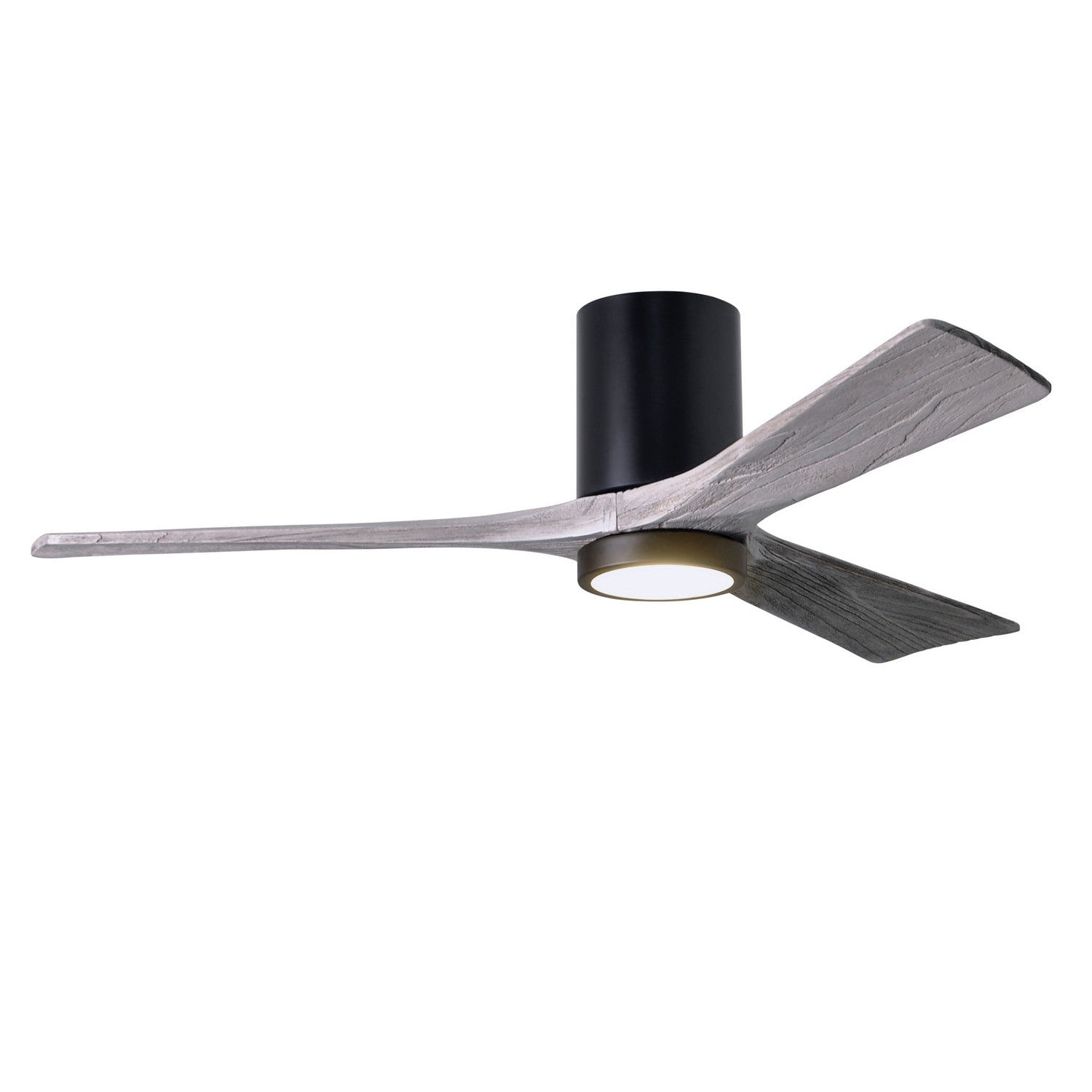 Matthews Fan Company - IR3HLK-BK-BW-52 - 52"Ceiling Fan - Irene-3HLK - Matte Black