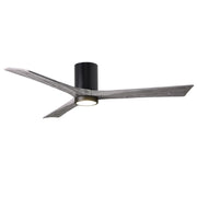Matthews Fan Company - IR3HLK-BK-BW-60 - 60"Ceiling Fan - Irene-3HLK - Matte Black