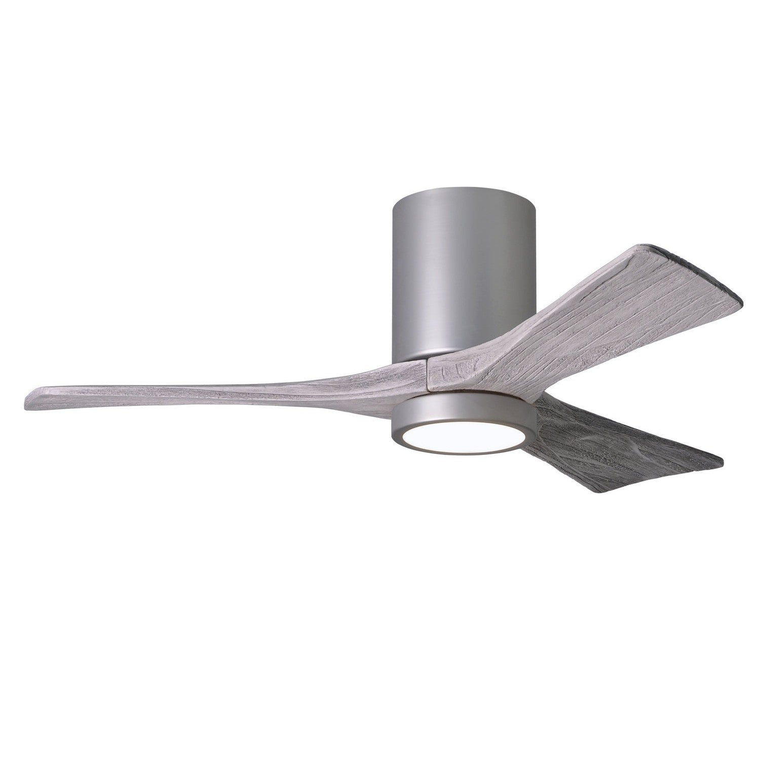 Matthews Fan Company - IR3HLK-BN-BW-42 - 42"Ceiling Fan - Irene-3HLK - Brushed Nickel
