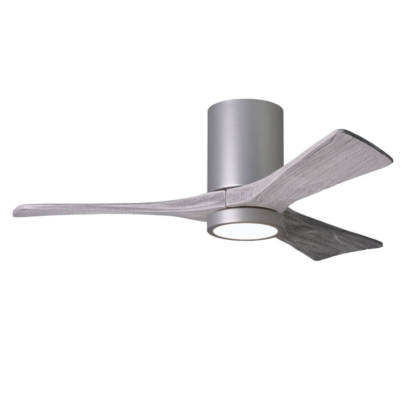 Matthews Fan Company - IR3HLK-BN-BW-42 - 42"Ceiling Fan - Irene-3HLK - Brushed Nickel
