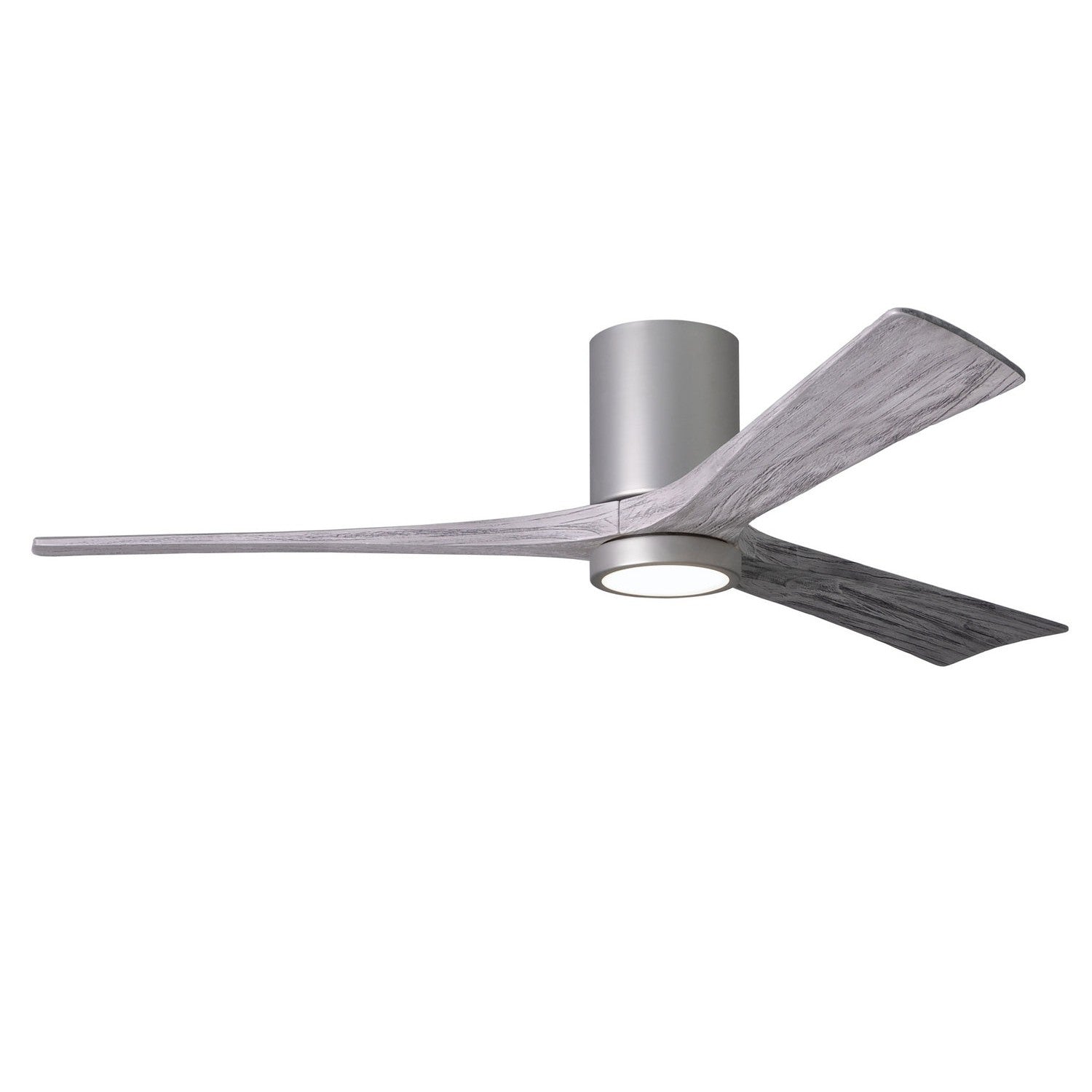 Matthews Fan Company - IR3HLK-BN-BW-60 - 60"Ceiling Fan - Irene-3HLK - Brushed Nickel