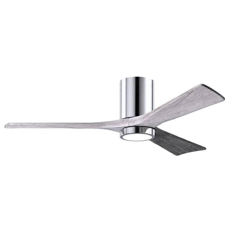 Matthews Fan Company - IR3HLK-CR-BW-52 - 52"Ceiling Fan - Irene-3HLK - Polished Chrome
