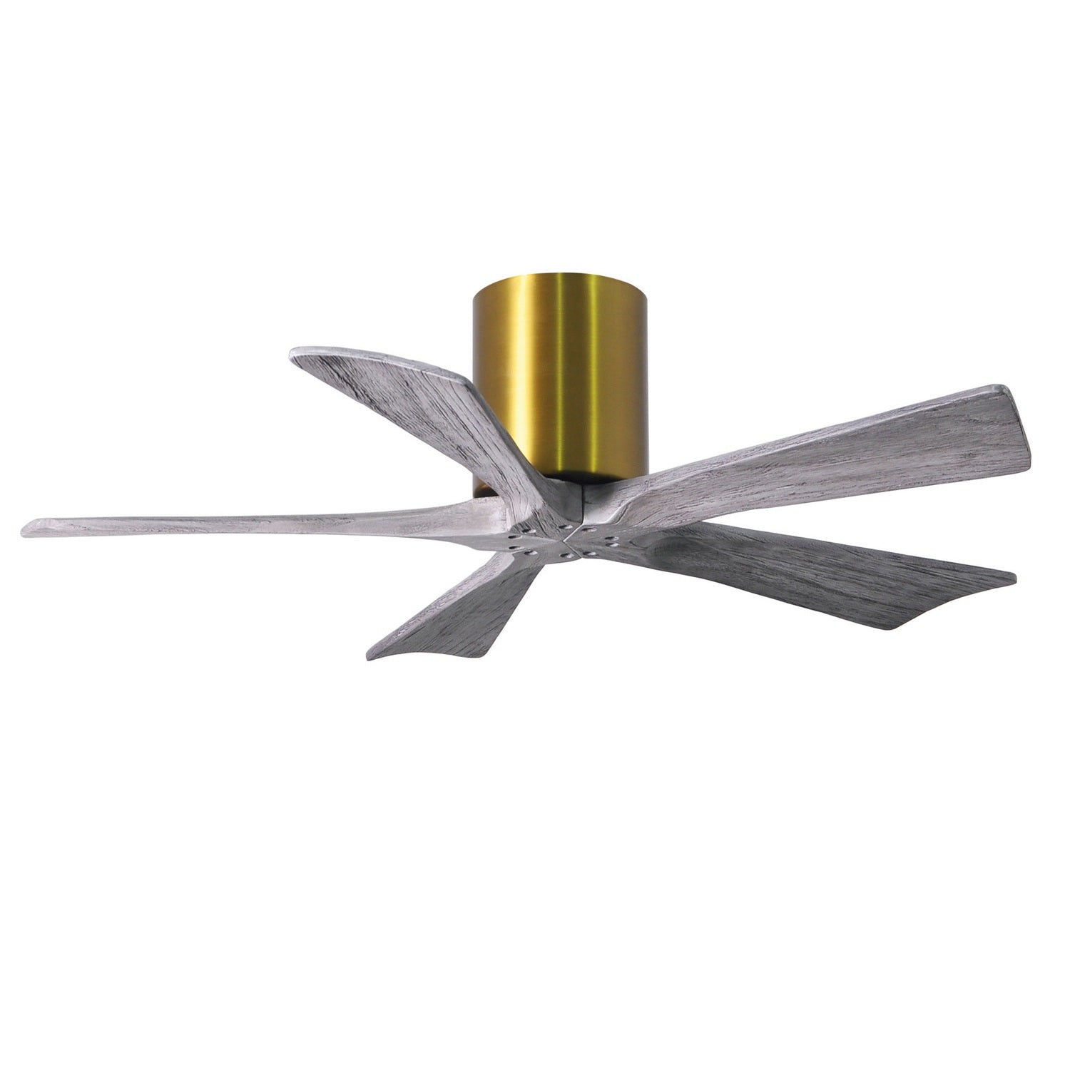Matthews Fan Company - IR5H-BRBR-BW-42 - 42"Ceiling Fan - Irene-5H - Brushed Brass