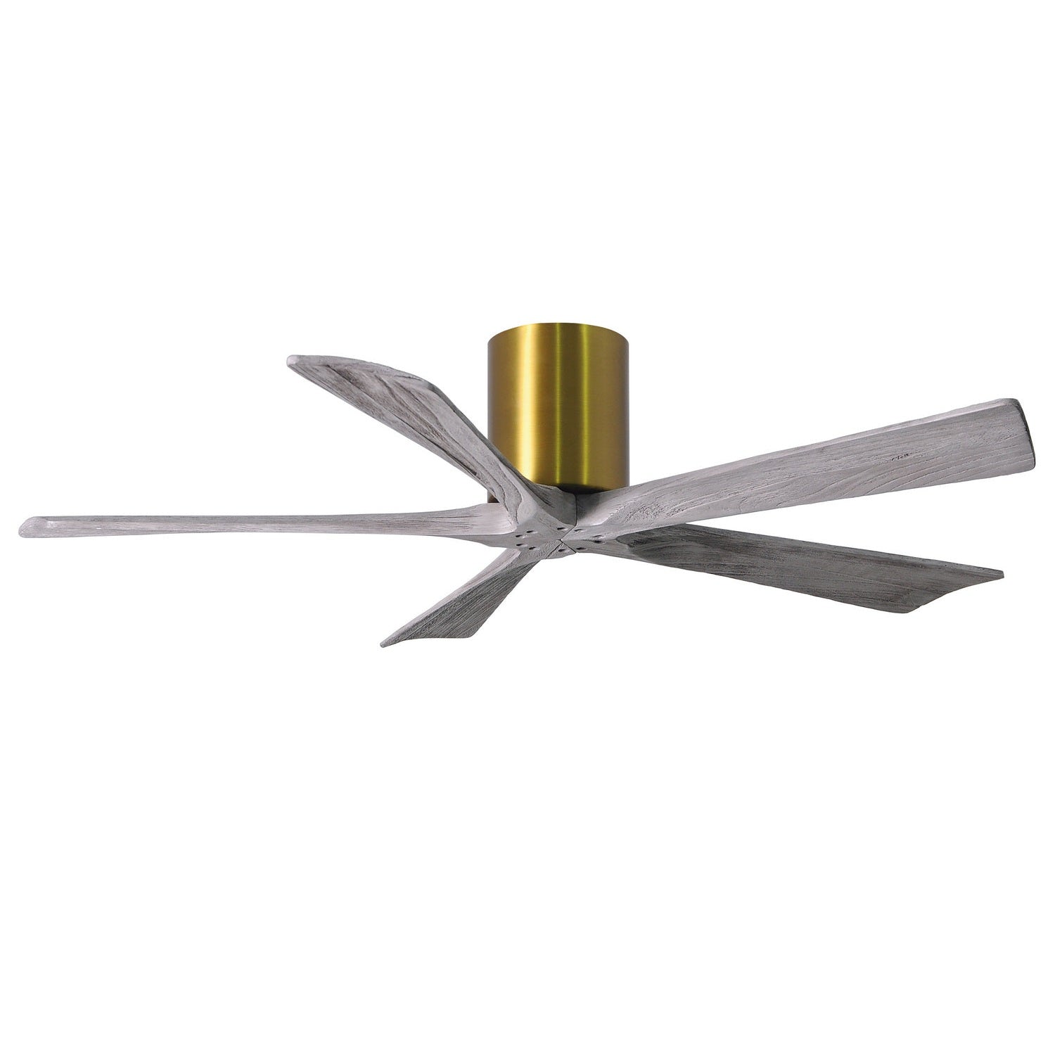 Matthews Fan Company - IR5H-BRBR-BW-52 - 52"Ceiling Fan - Irene-5H - Brushed Brass