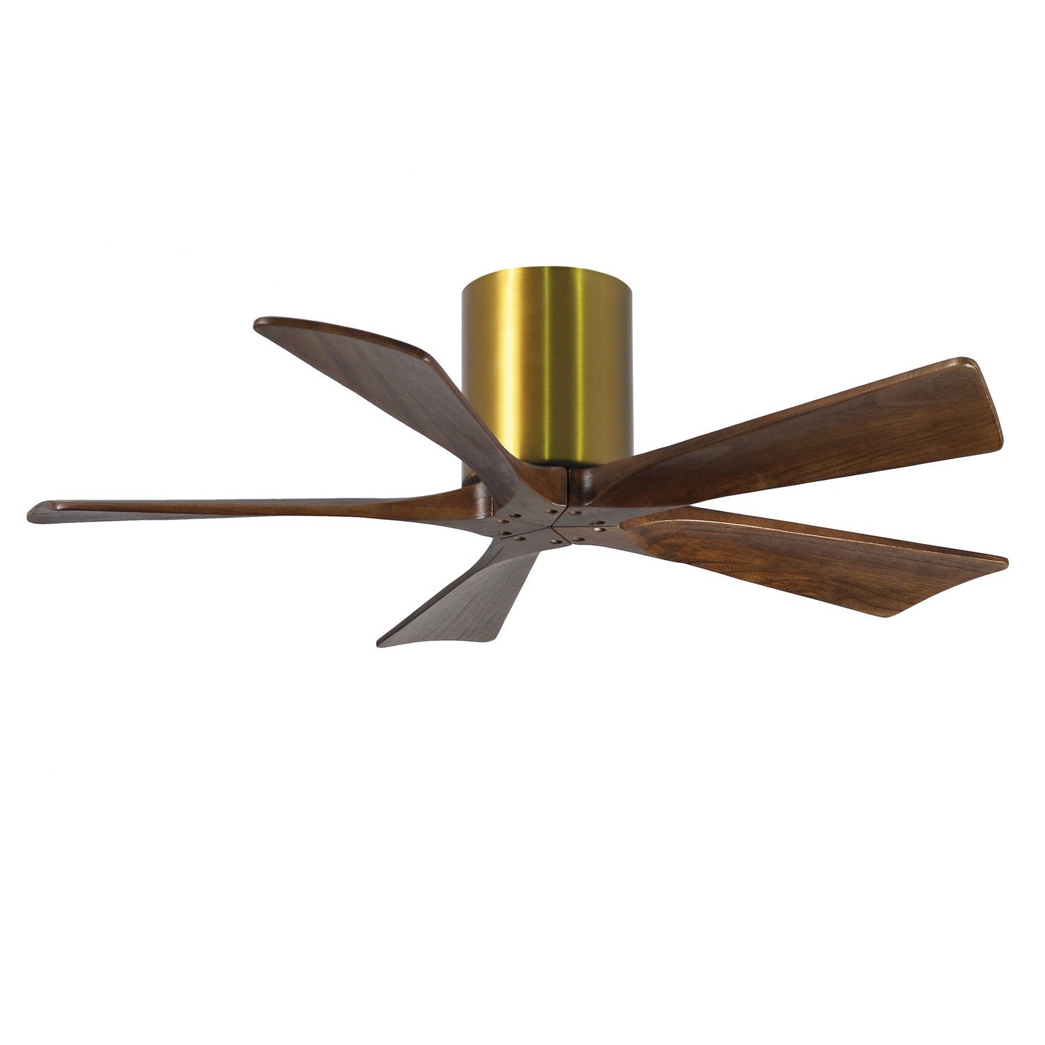 Matthews Fan Company - IR5H-BRBR-WA-42 - 42"Ceiling Fan - Irene-5H - Brushed Brass