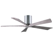 Matthews Fan Company - IR5H-CR-BW-52 - 52"Ceiling Fan - Irene-5H - Polished Chrome