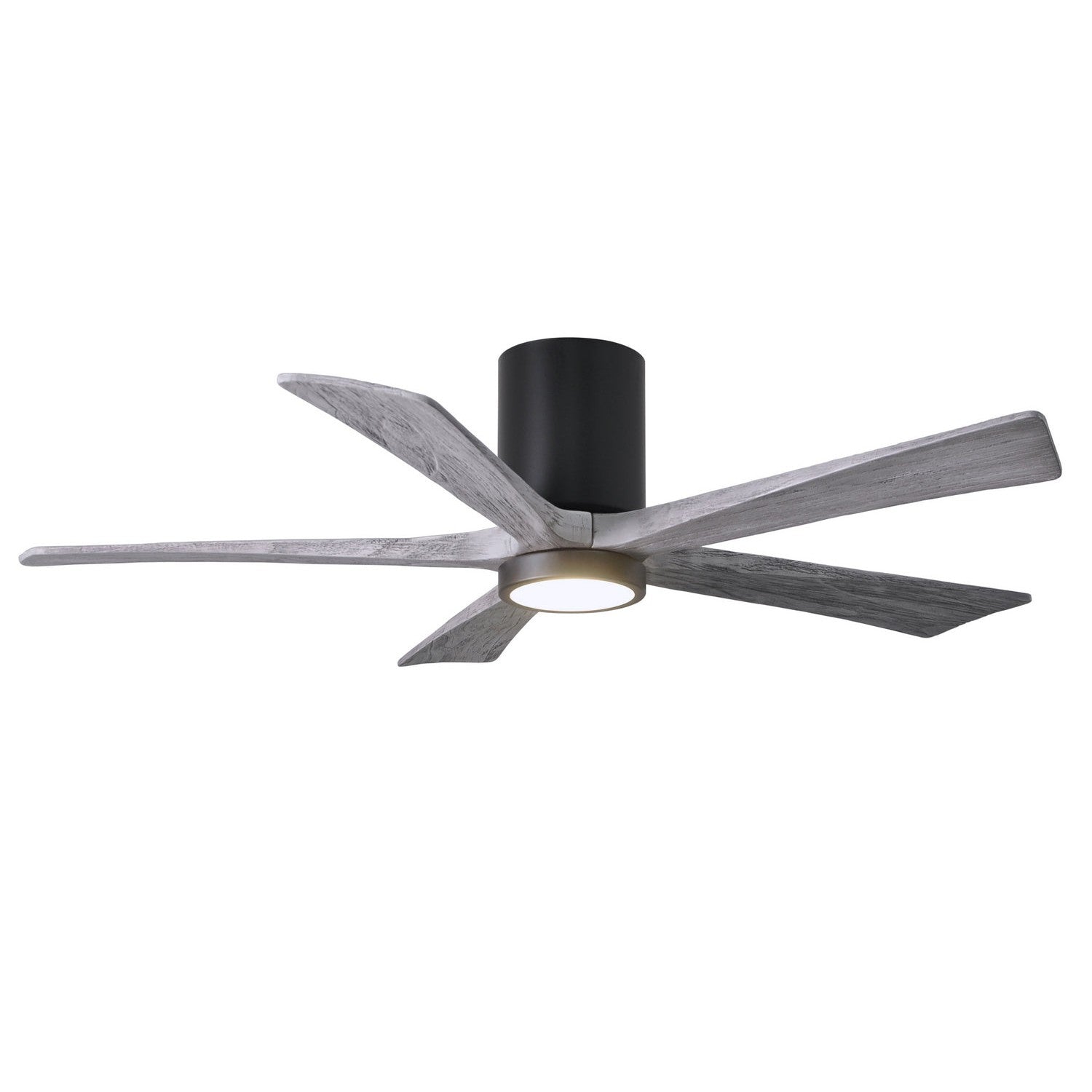 Matthews Fan Company - IR5HLK-BK-BW-52 - 52"Ceiling Fan - Irene-5HLK - Matte Black