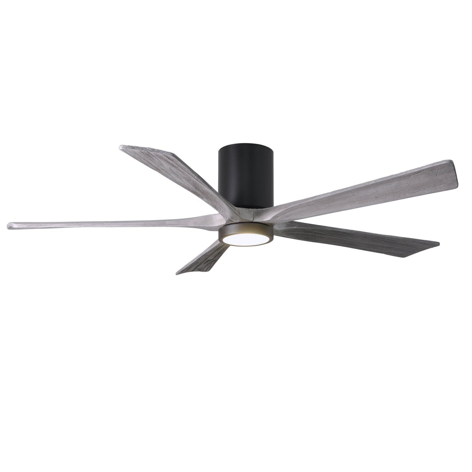 Matthews Fan Company - IR5HLK-BK-BW-60 - 60"Ceiling Fan - Irene-5HLK - Matte Black