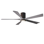 Matthews Fan Company - IR5HLK-TB-BW-60 - 60"Ceiling Fan - Irene-5HLK - Textured Bronze