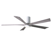 Matthews Fan Company - IR5HLK-WH-BW-60 - 60"Ceiling Fan - Irene-5HLK - Gloss White
