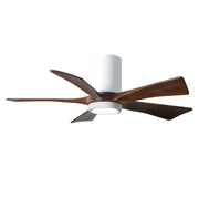 Matthews Fan Company - IR5HLK-WH-WA-42 - 42"Ceiling Fan - Irene-5HLK - Gloss White