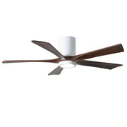 Matthews Fan Company - IR5HLK-WH-WA-52 - 52"Ceiling Fan - Irene-5HLK - Gloss White