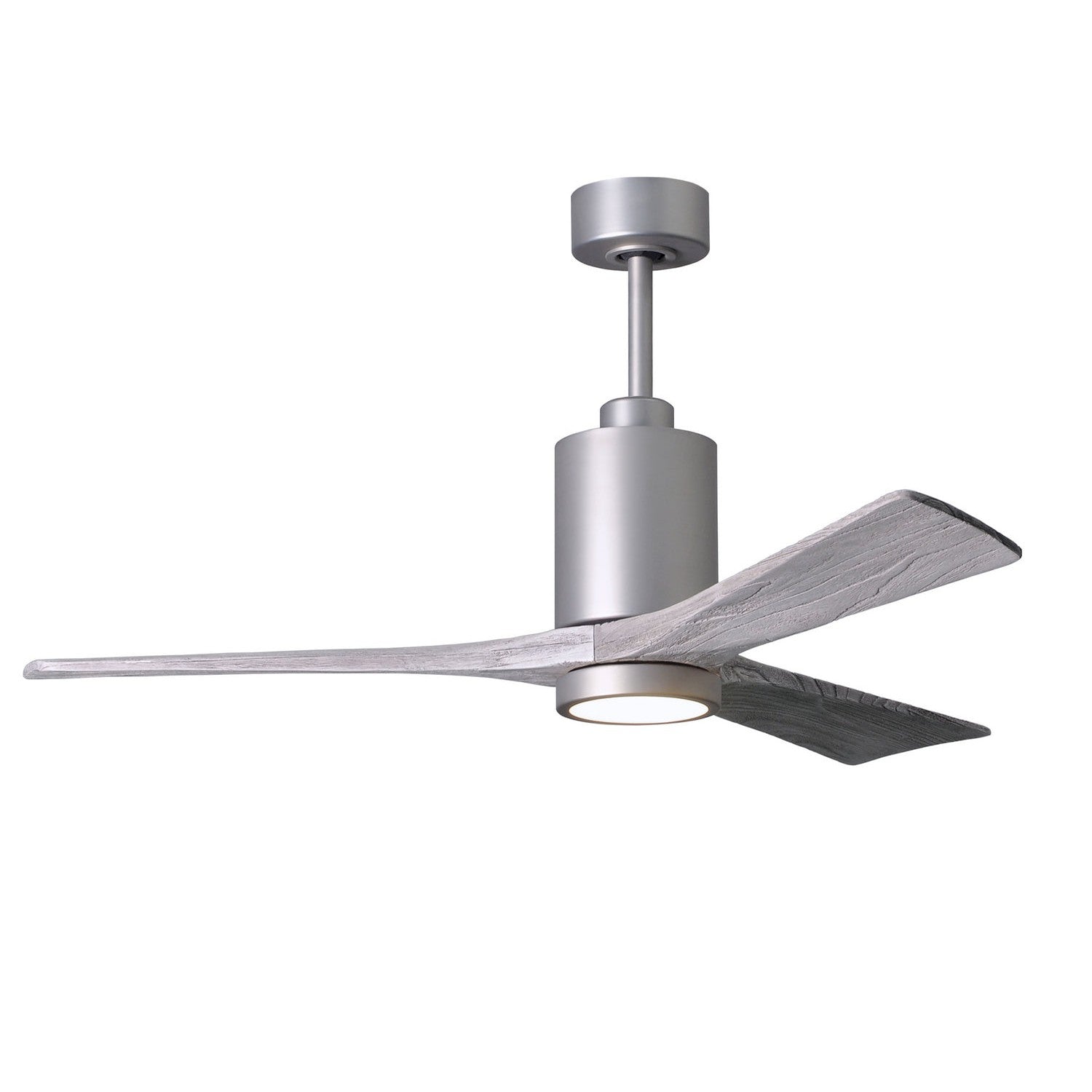 Matthews Fan Company - PA3-BN-BW-52 - 52"Ceiling Fan - Patricia - Brushed Nickel