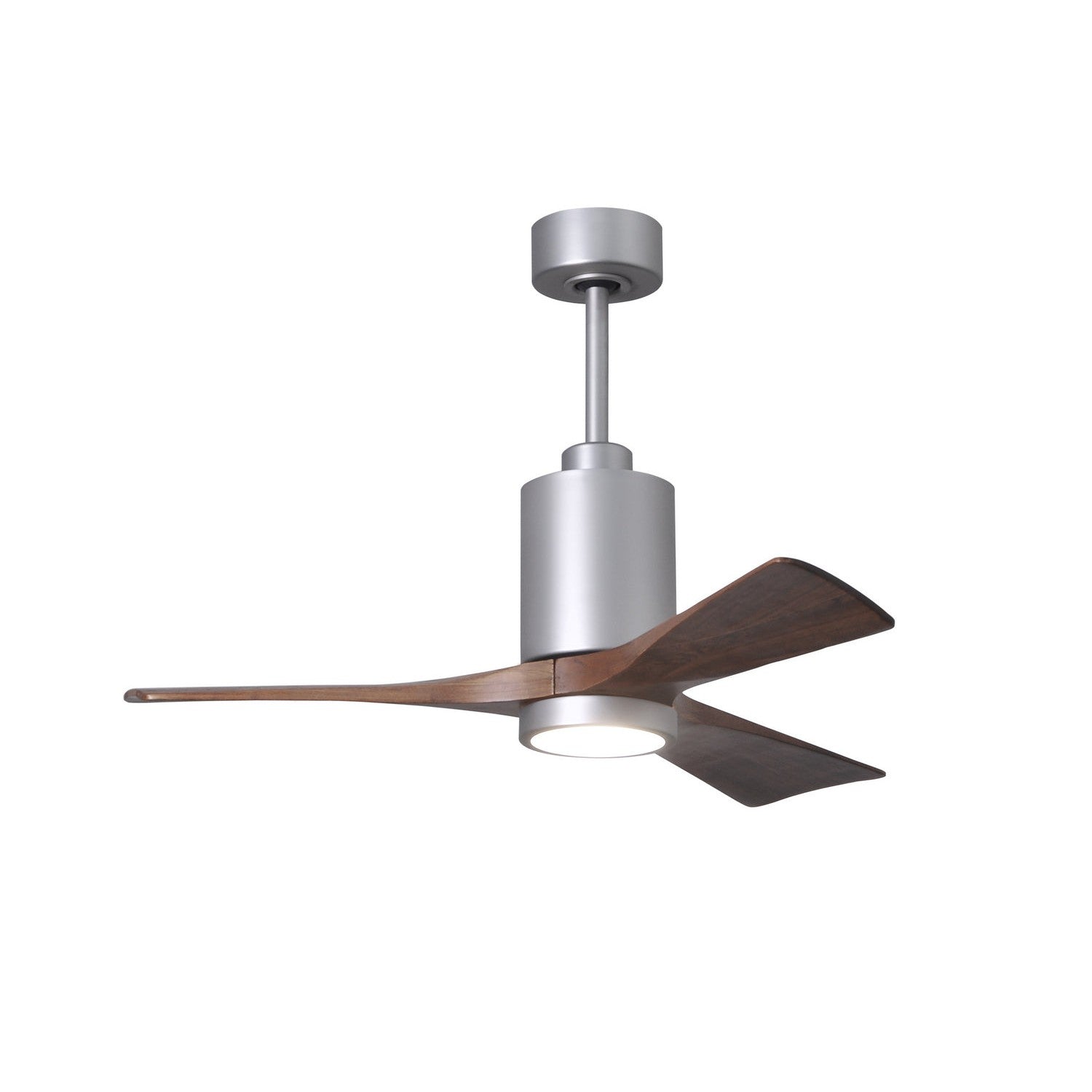 Matthews Fan Company - PA3-BN-WA-42 - 42"Ceiling Fan - Patricia - Brushed Nickel