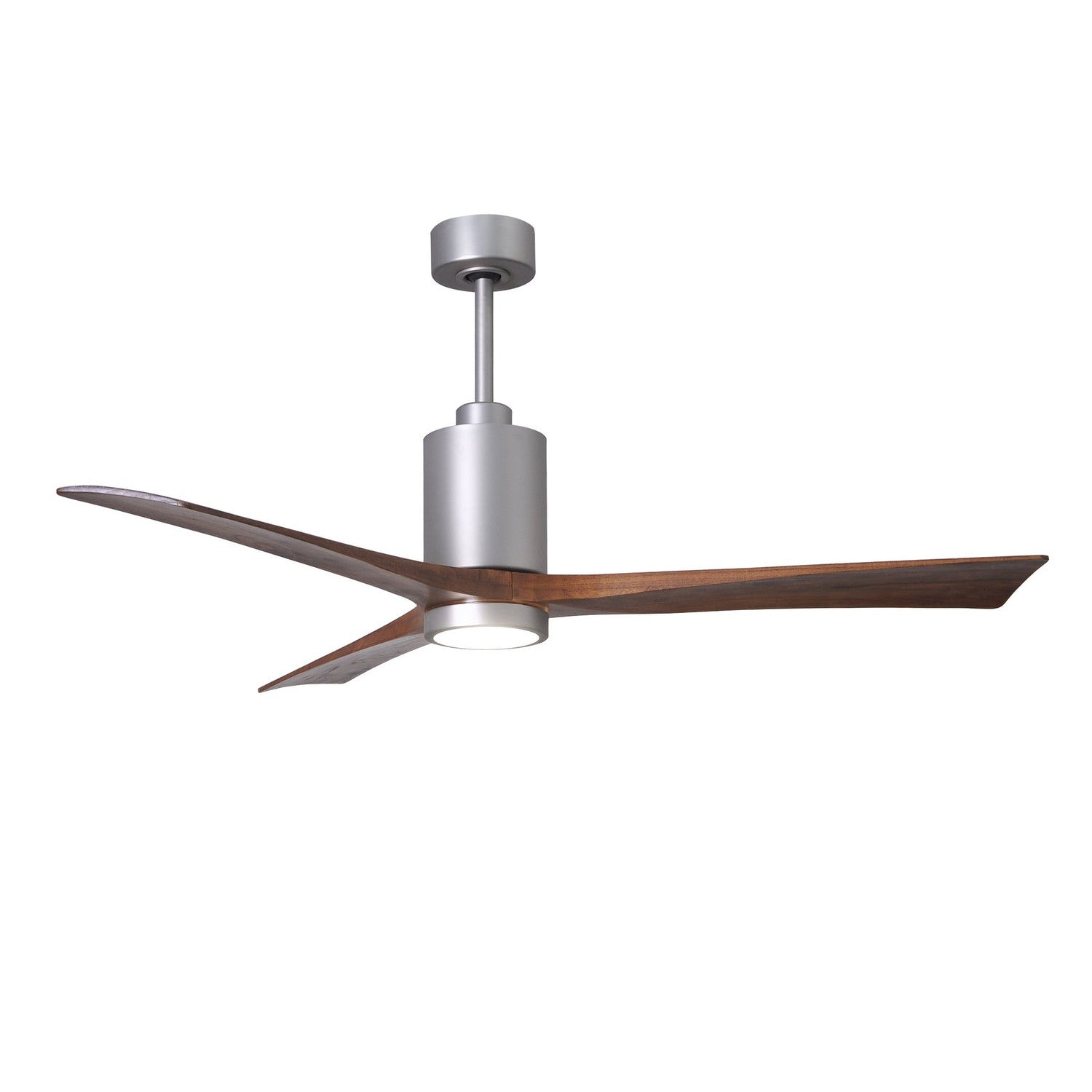 Matthews Fan Company - PA3-BN-WA-60 - 60"Ceiling Fan - Patricia - Brushed Nickel