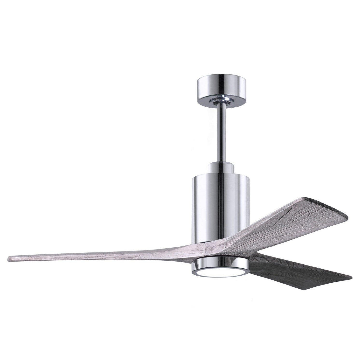 Matthews Fan Company - PA3-CR-BW-52 - 52"Ceiling Fan - Patricia - Polished Chrome