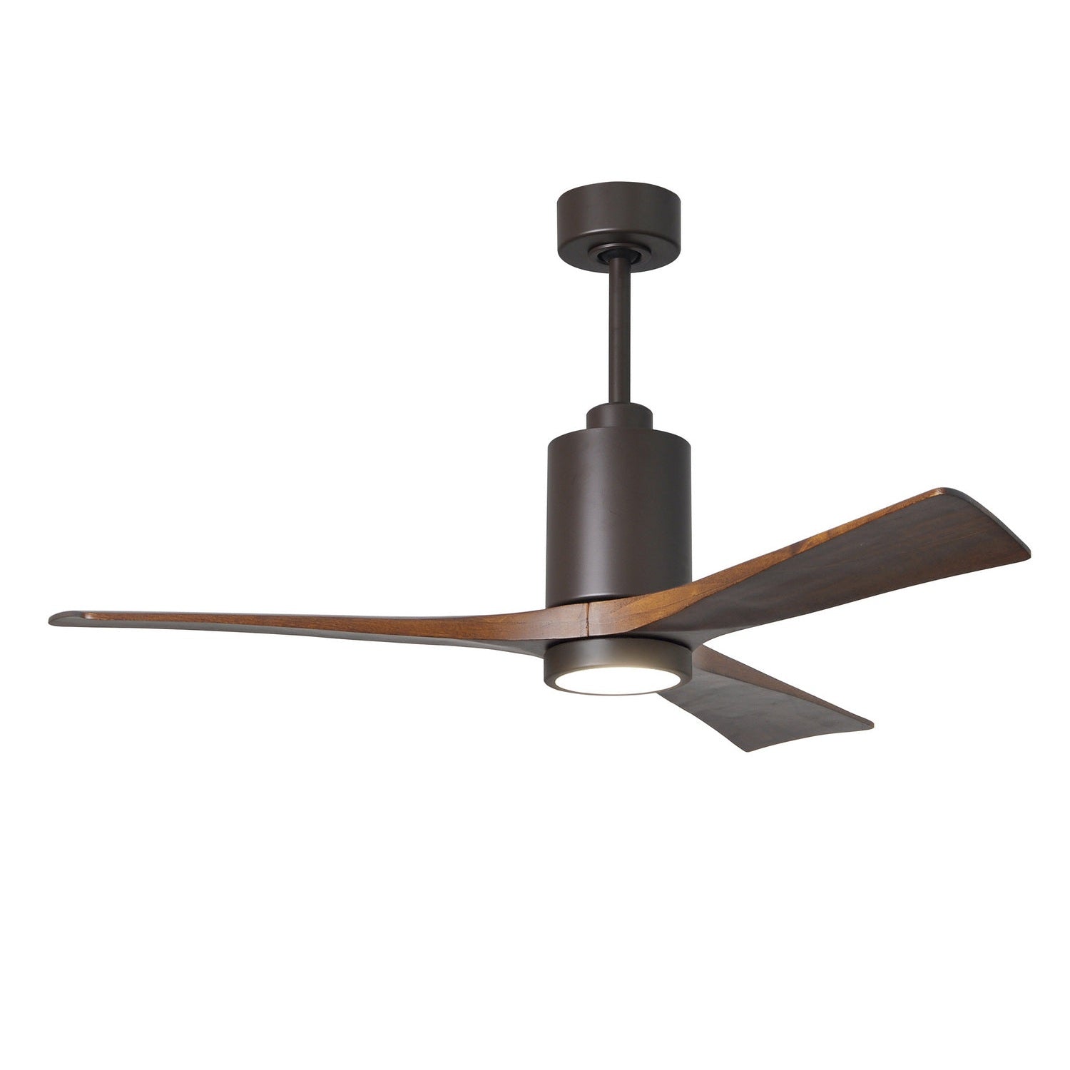 Matthews Fan Company - PA3-TB-WA-52 - 52"Ceiling Fan - Patricia - Textured Bronze