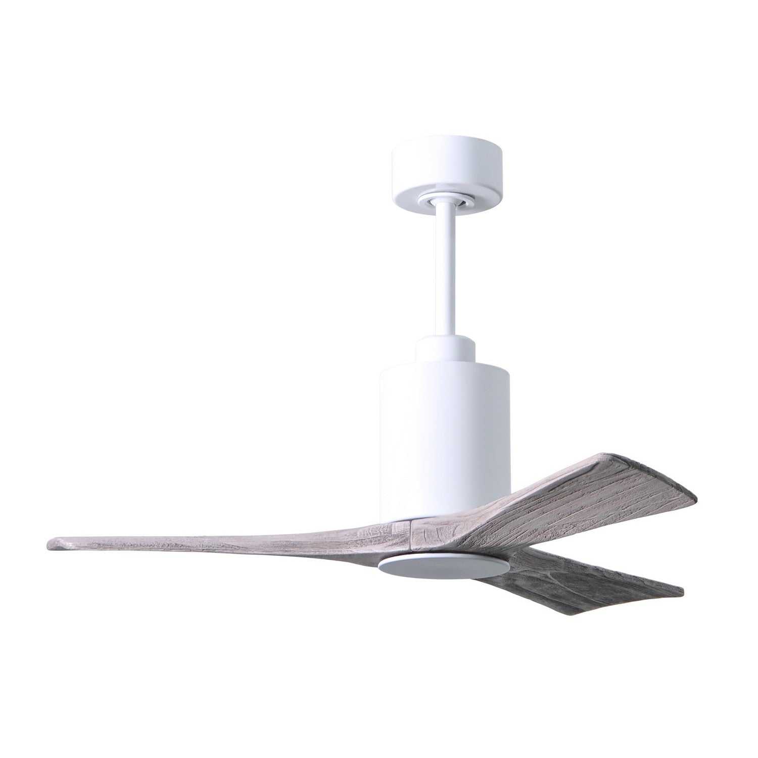 Matthews Fan Company - PA3-WH-BW-42 - 42"Ceiling Fan - Patricia - Gloss White
