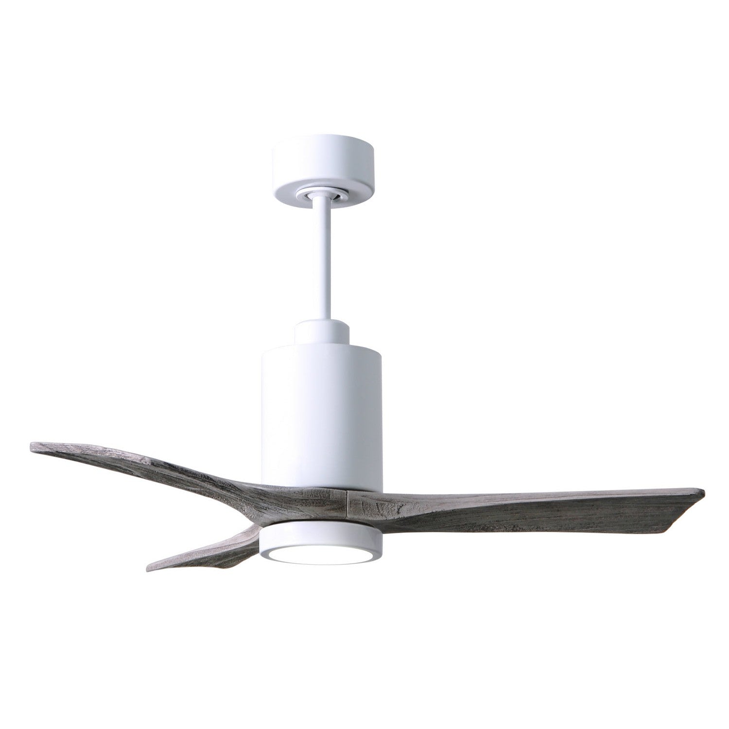 Matthews Fan Company - PA3-WH-BW-42 - 42"Ceiling Fan - Patricia - Gloss White