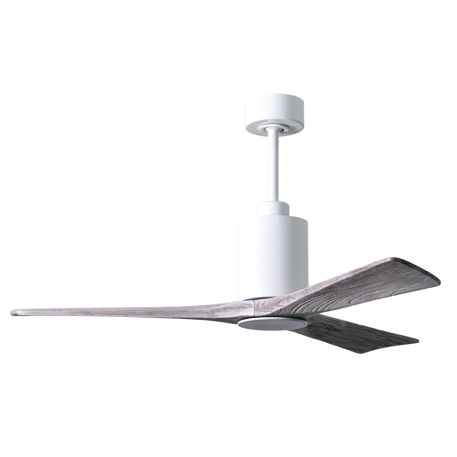 Matthews Fan Company - PA3-WH-BW-52 - 52"Ceiling Fan - Patricia - Gloss White