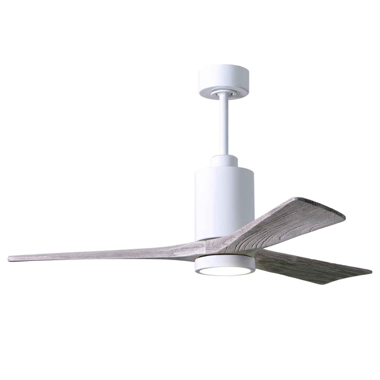 Matthews Fan Company - PA3-WH-BW-52 - 52"Ceiling Fan - Patricia - Gloss White