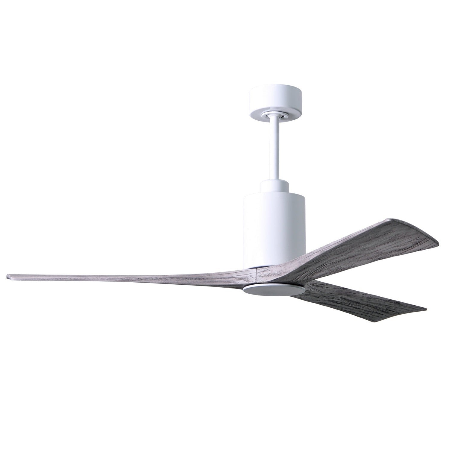 Matthews Fan Company - PA3-WH-BW-60 - 60"Ceiling Fan - Patricia - Gloss White