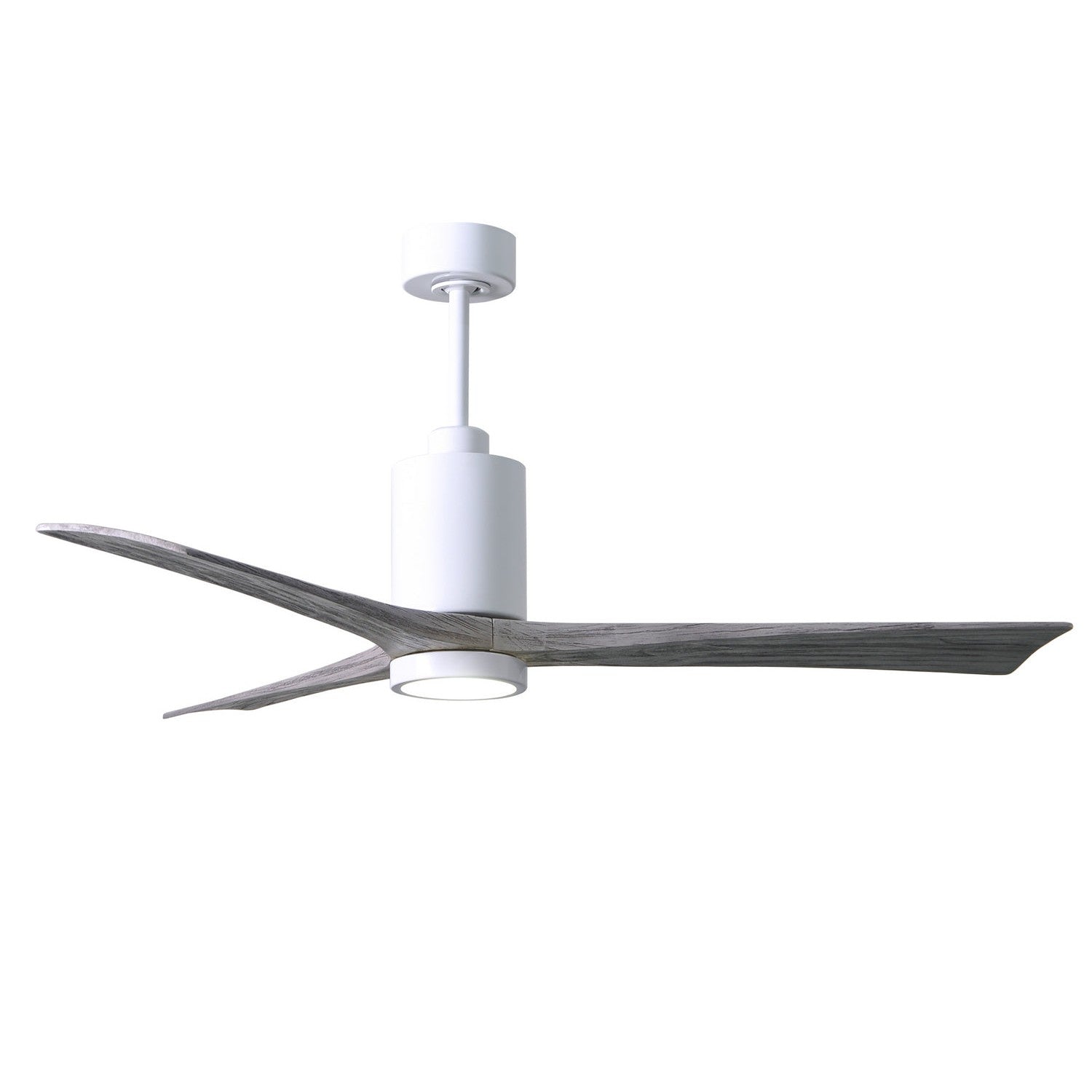 Matthews Fan Company - PA3-WH-BW-60 - 60"Ceiling Fan - Patricia - Gloss White